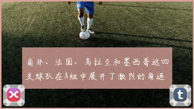 南非、法国、乌拉圭和墨西哥这四支球队在A组中展开了激烈的角逐